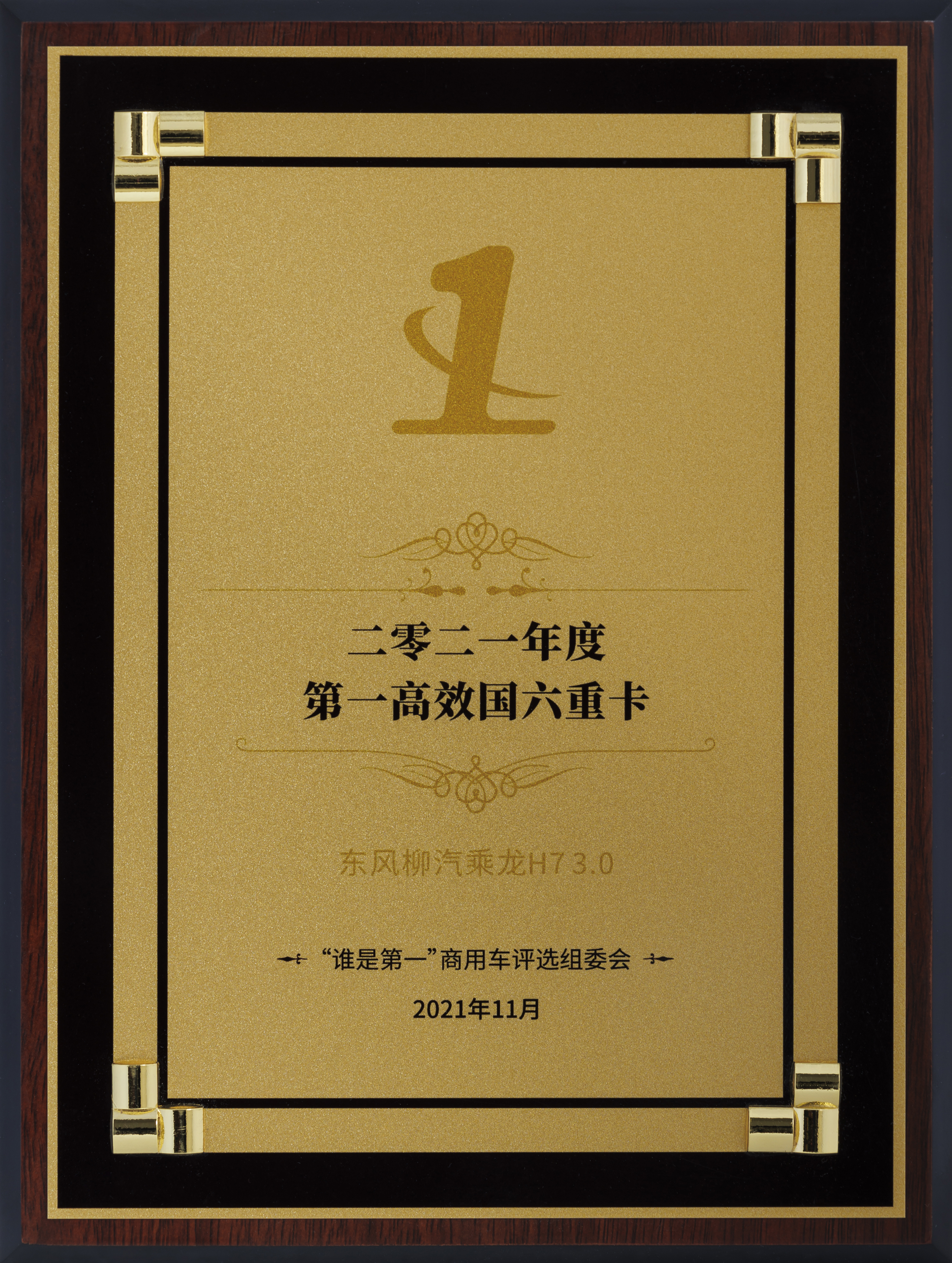 “谁是第一”商用车评选组委会——2021年度第一高效国六重卡